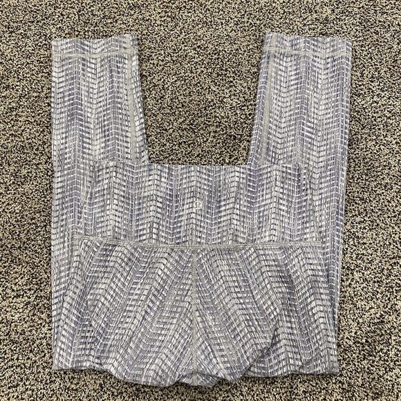 LULULEMON 6 Wunder Under Gray Cropped 22” Running Capris Luon Arrow Battleship - Picture 14 of 16